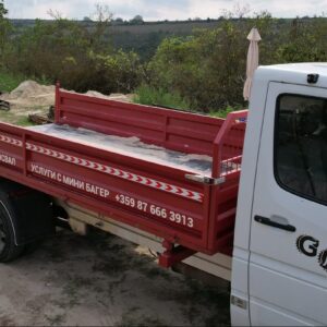 Услуги с тристранен самосвал - DG Group