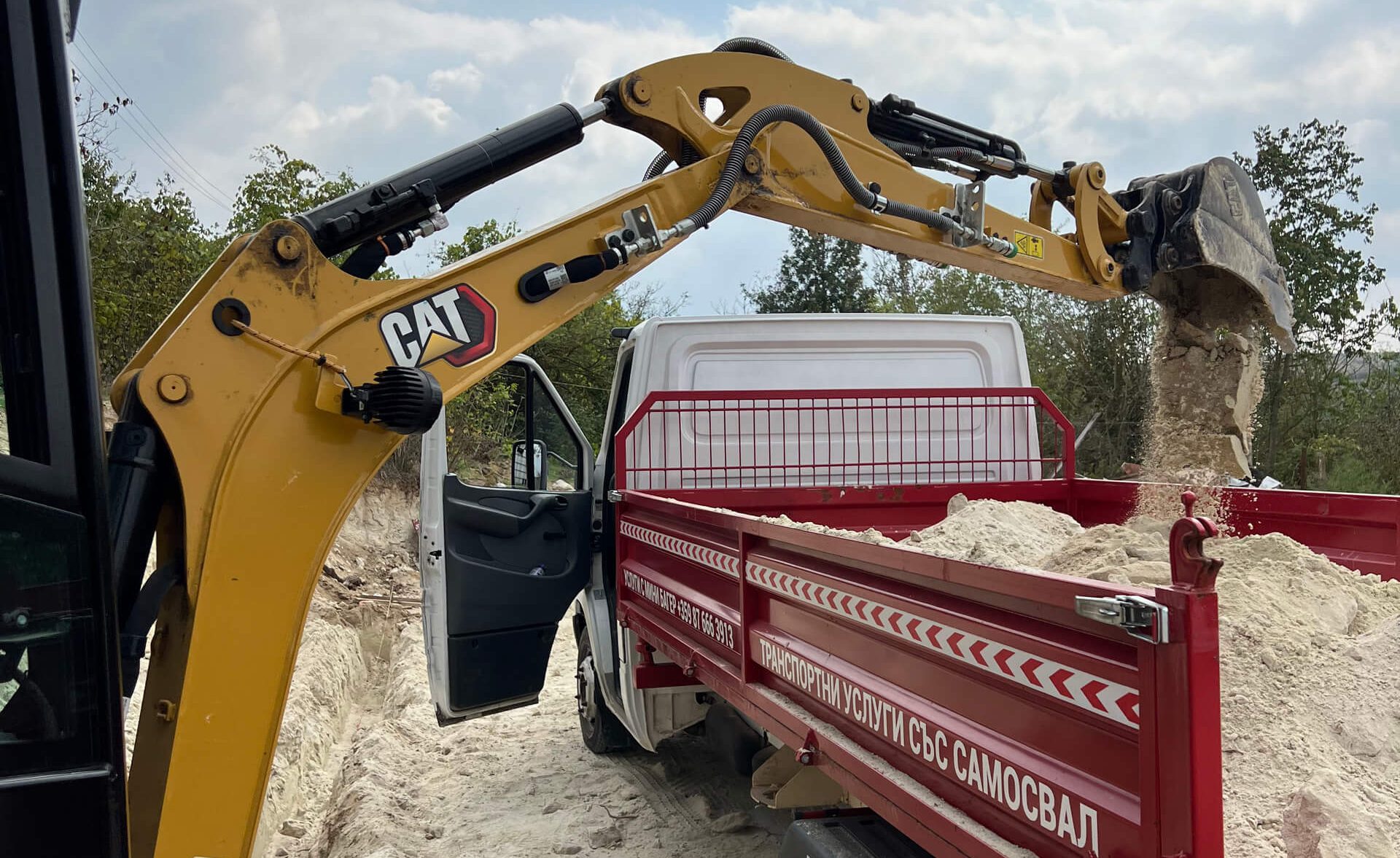 Изкопи за полагане на кабели